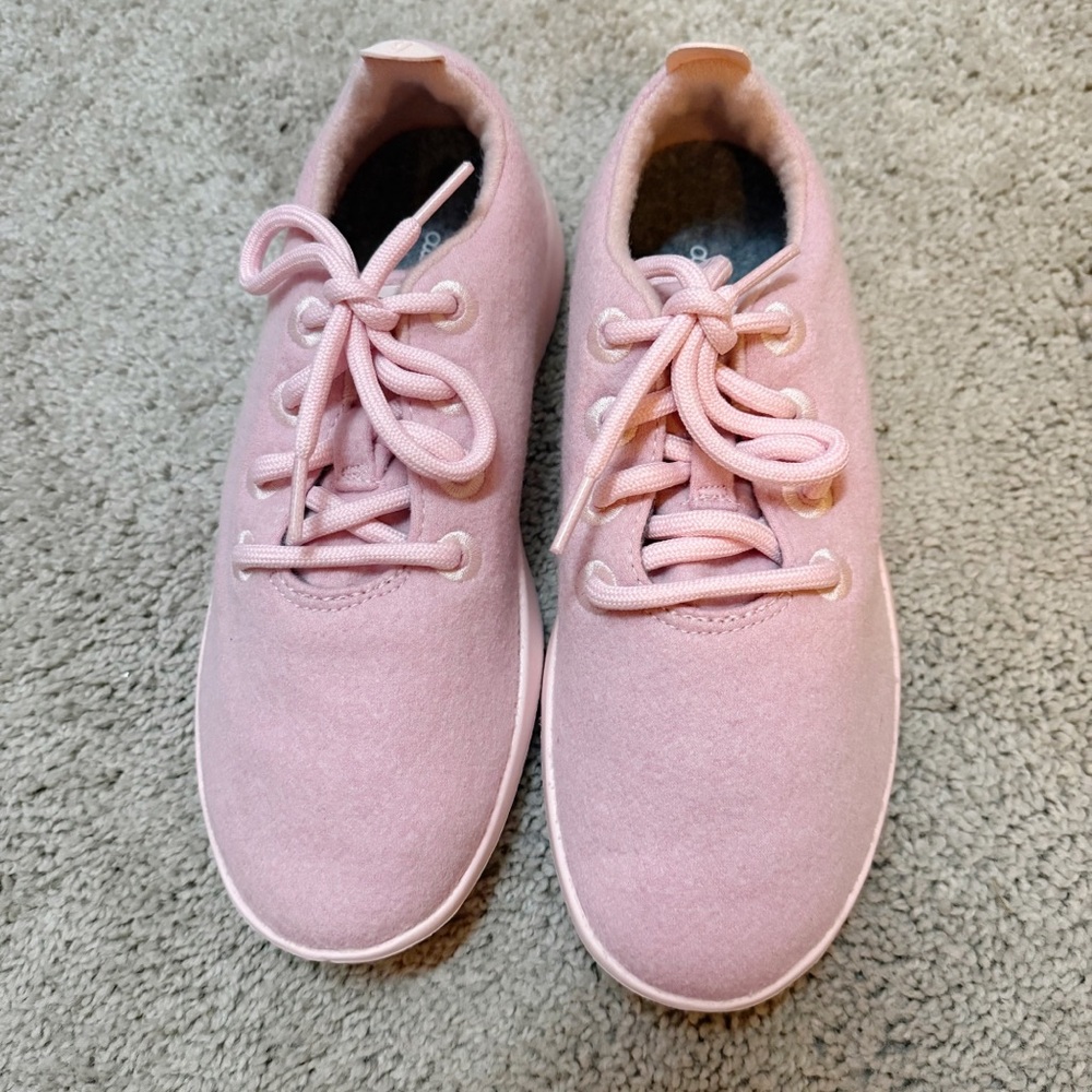 Allbirds Women’s Pink Wool Runners | Size 7 | New Without Box
